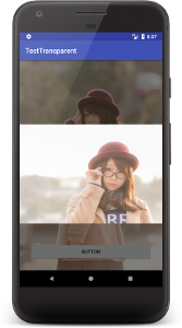 transparent bckground 01 - [Android] 背景が半透明の Activity を作る