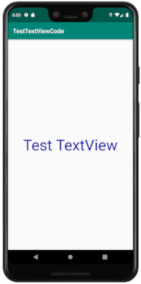 textview code 03 - [Android]  レイアウトファイルを使わないでコードでTextViewを作る