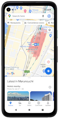 x13.4 gmap 17 - [Android & Kotlin] Intentで Google Map の表示