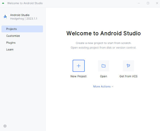 as2023.1.1 17 1 - [Android] 簡単なHello worldアプリをAndroid Studioで作成