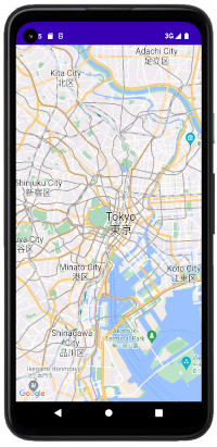 x13.4 gmap 14 - [Android & Kotlin] Google Map Activity で地図を表示