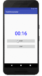 chronometer03 - [Android]  カウントダウンするタイマーをCountDownTimerで作成する