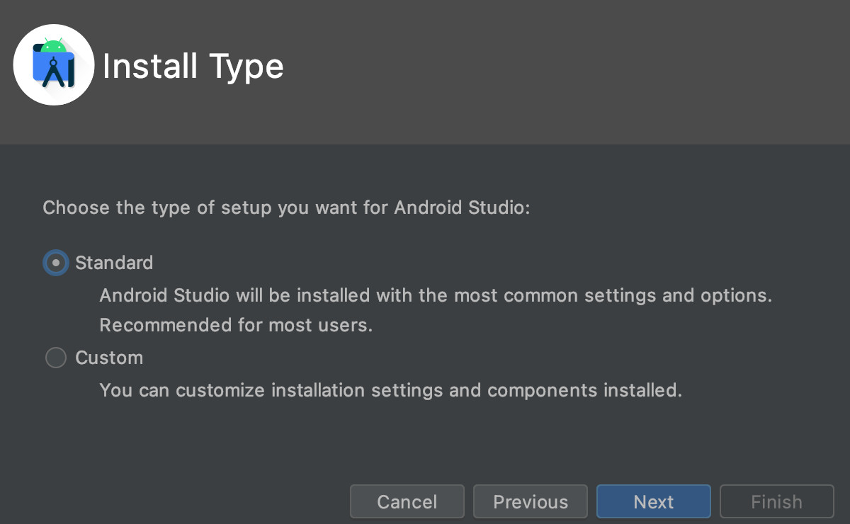 2021 1 1p2 as 08 - [Android] Android Studio をMacにインストールする