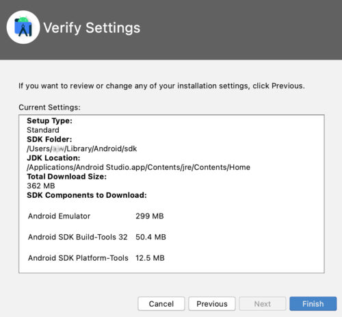 2021 1 1p2 as 10 500x463 - [Android] Android Studio をMacにインストールする