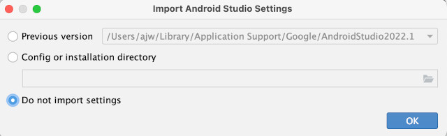 asm2022 3 1 04 - [Android] Android Studio をMacにインストールする