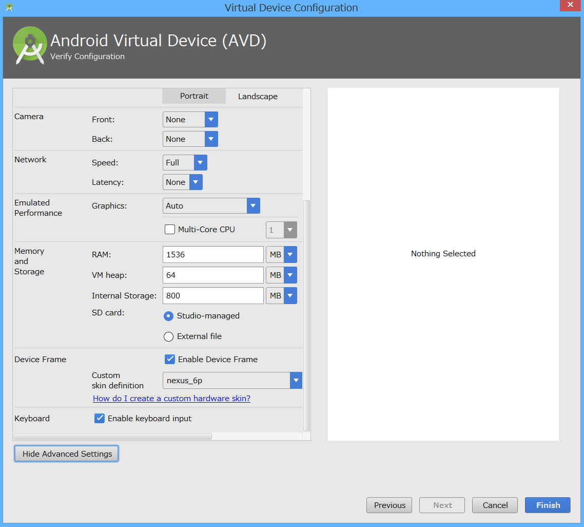 android avd manager download
