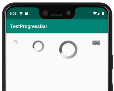 progress bar 01 - [Android] ProgressBar で進捗状況を表示する