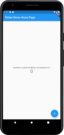 flutter 15 - [Flutter]  Android エミュレータで Hot Reload を実行
