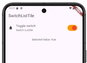 flutter sw 03b - [Flutter] Switch Widget はON/OFFのトグルスイッチ